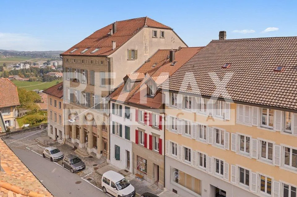 Vivre et travailler au même endroit, au centre de Romont