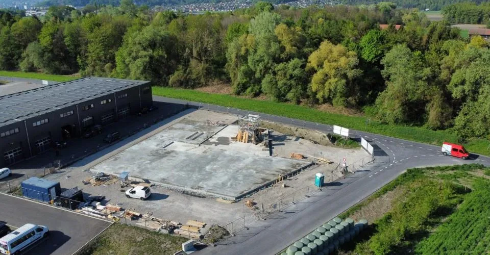 Chantier ouvert - Espace de bureau moderne