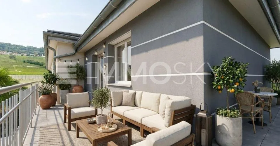 Spacieux bureau en duplex à Perroy