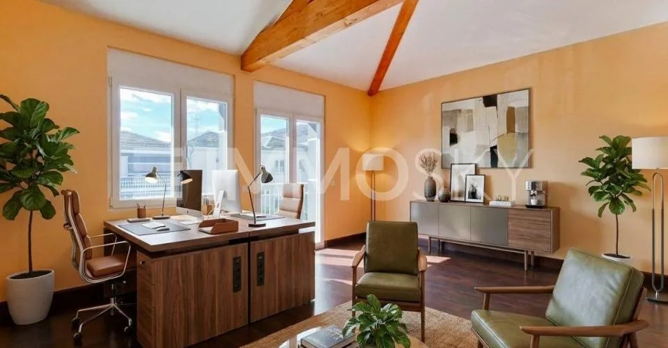 Spacieux bureau en duplex à Perroy