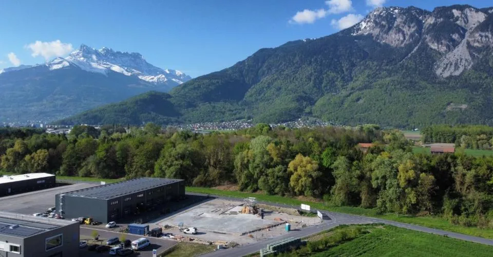 Chantier ouvert - Espace de bureau moderne