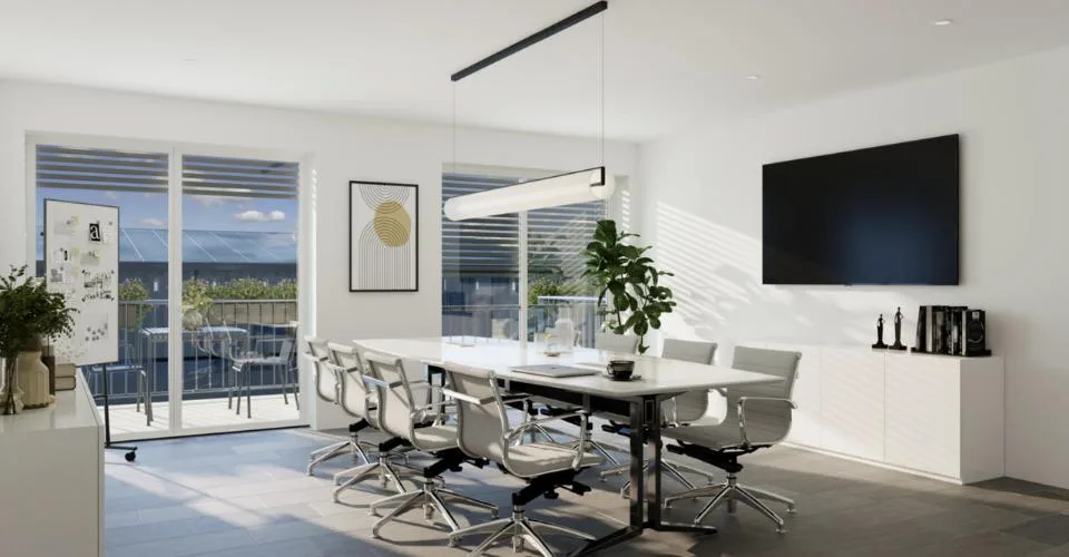Surface administrative avec balcon - 2ème étage - Projet neuf