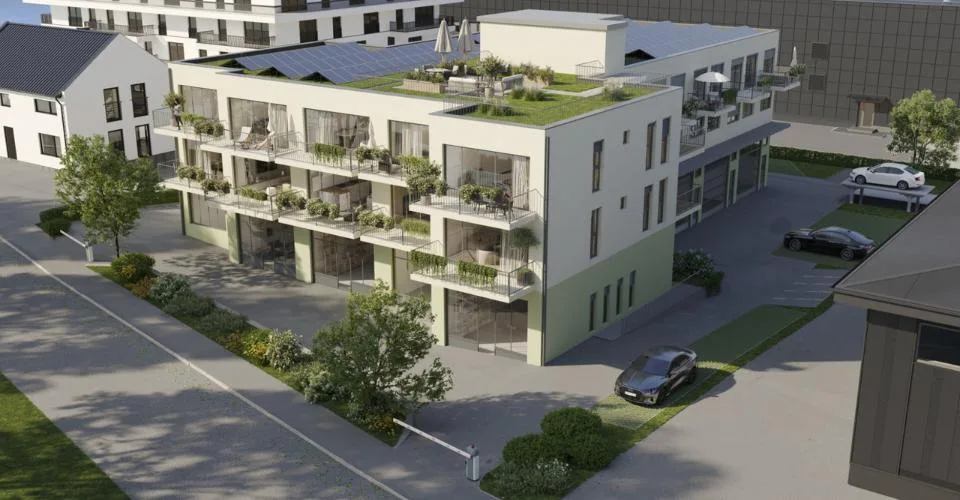 Surface administrative avec balcon - 2ème étage - Projet neuf