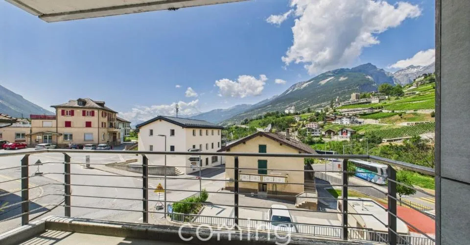 3.5-Zimmer-Wohnung in Susten - grosser Balkon, Abendsonne, flexible Nutzung