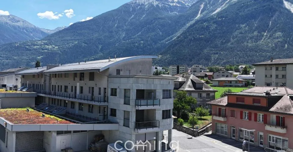3.5-Zimmer-Wohnung in Susten - grosser Balkon, Abendsonne, flexible Nutzung