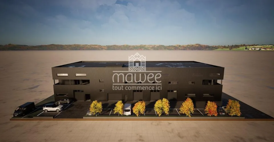 Spacieux bureau de 101 m² avec place de parc incluse
