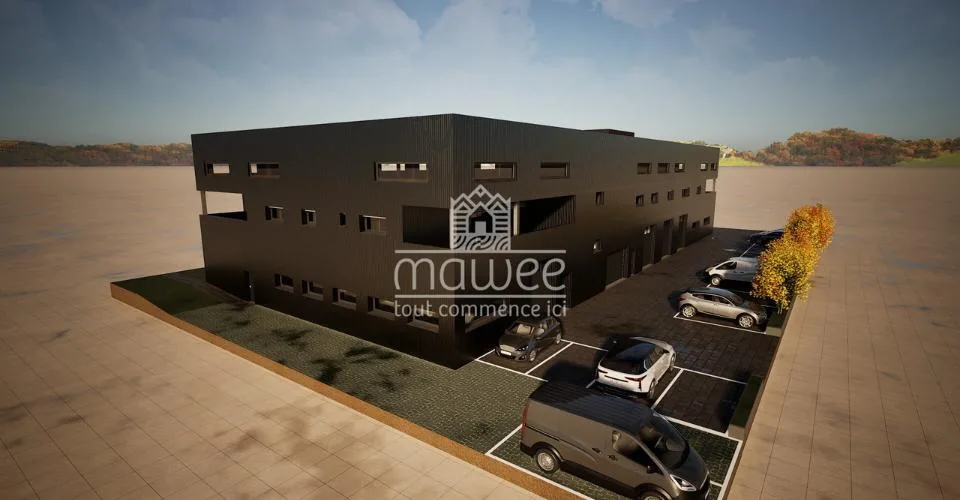 Spacieux bureau de 101 m² avec place de parc incluse