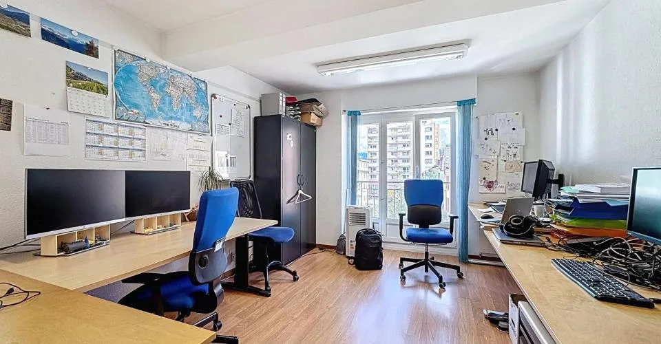 Bureaux spacieux et lumineux au coeur de Monthey