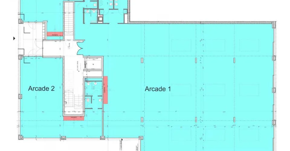 3 luxueux bureaux neuf et 3 dépôts à vendre
