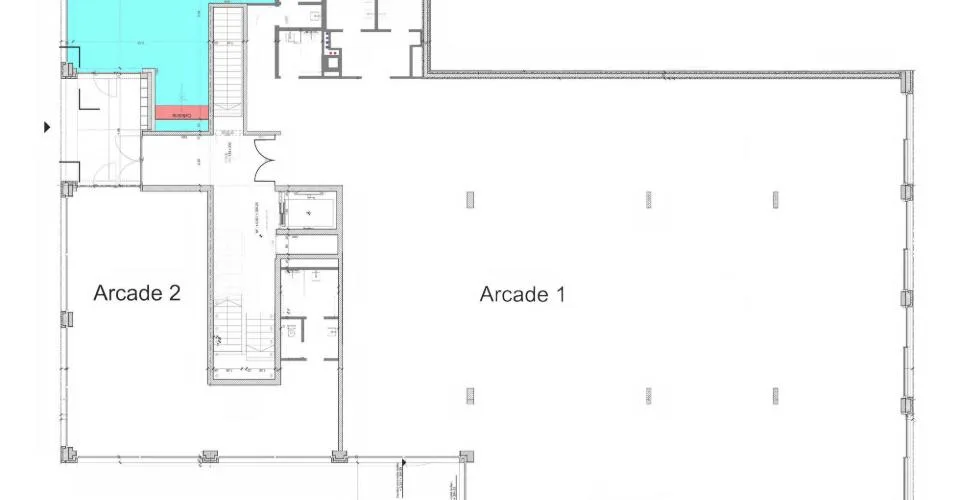 3 luxueux bureaux neuf et 3 dépôts à vendre