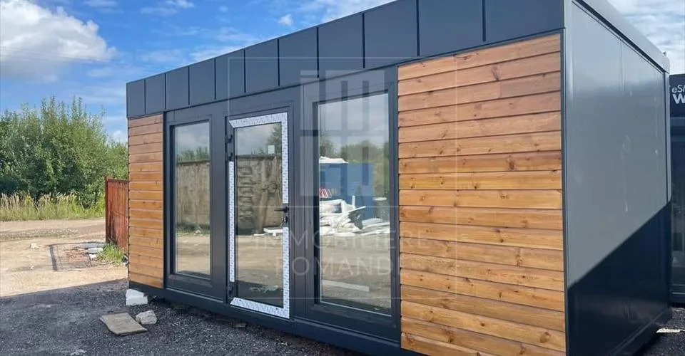 Bureau modulaire avec climatiseur