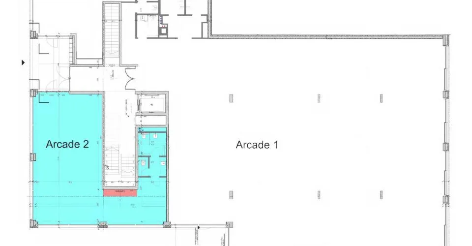 3 luxueux bureaux neuf et 3 dépôts à vendre