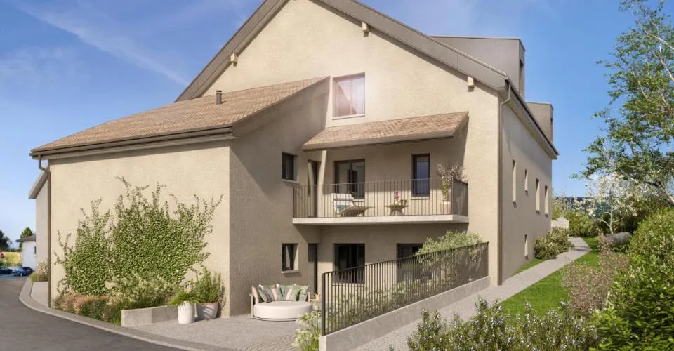 Promotion de 5 appartements, 1 commerce et 1 atelier à Bassins