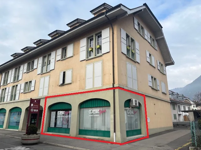 Local commercial lumineux et bien situé