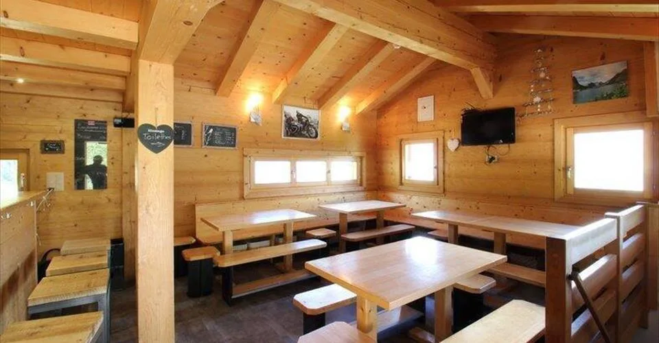 Magnifique restaurant sur les pistes de ski