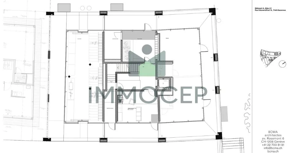 Belle arcade commerciale de 81 m² dans un immeuble neuf à Vieusseux