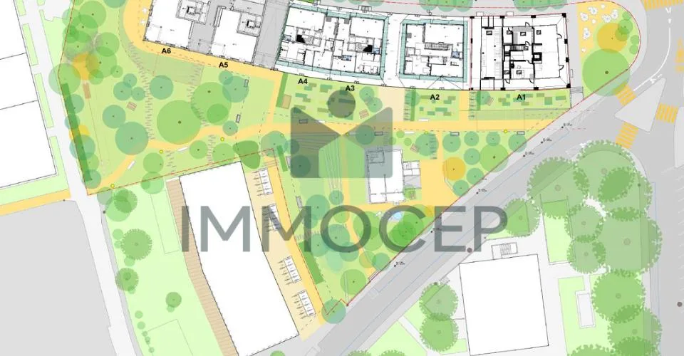 Belle arcade commerciale de 81 m² dans un immeuble neuf à Vieusseux