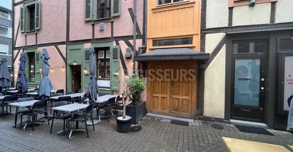 Vente arcade (restaurant) avec terrasse
