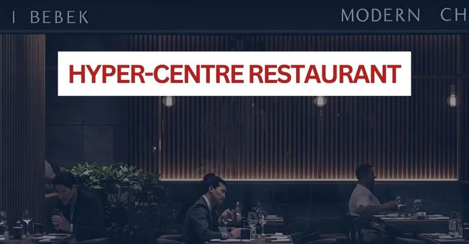 RESTAURANT HYPER CENTRE