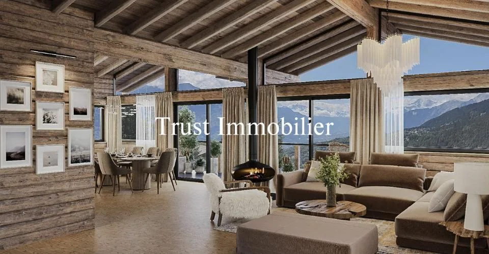 6033. Sublime Chalet neuf à Bluche – photo 3 sur 18