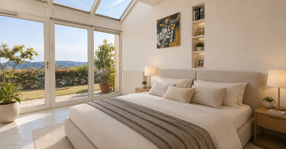 Villa mit Panoramablick auf den See – Foto 12 von 13