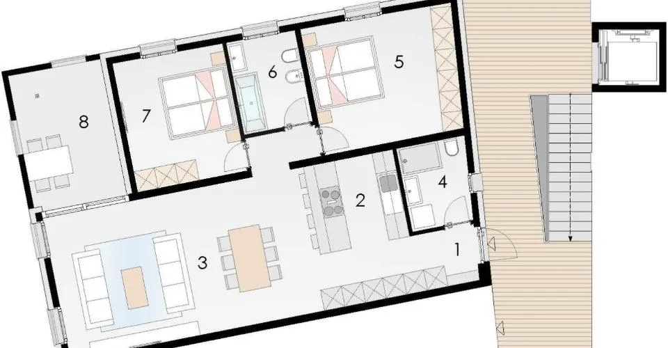 Moderne 3,5 pièces avec cave, Biasca – photo 6 sur 14
