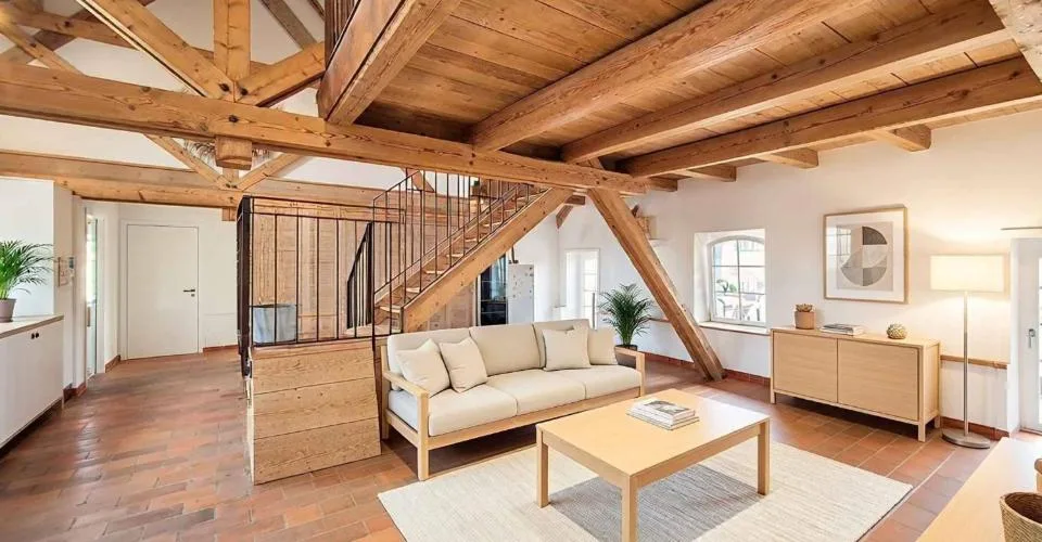 Duplex de 5.5 pièces en attique proche de Romont – Foto 2 von 26