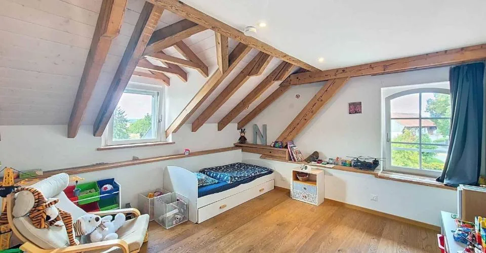 Duplex de 5.5 pièces en attique proche de Romont – Foto 7 von 26