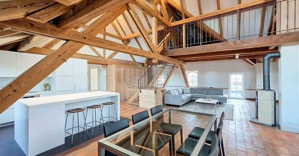 Duplex de 5.5 pièces en attique proche de Romont – Foto 4 von 26