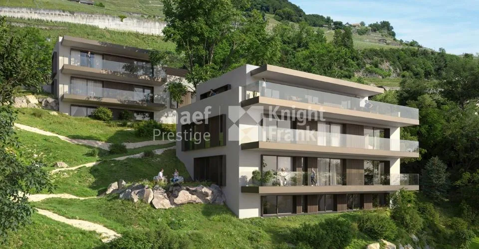 Appartement neuf en duplex de 7.5 pièces avec une vue exceptionnelle sur le lac