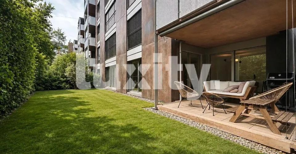 Élégant appartement avec jardin privatif