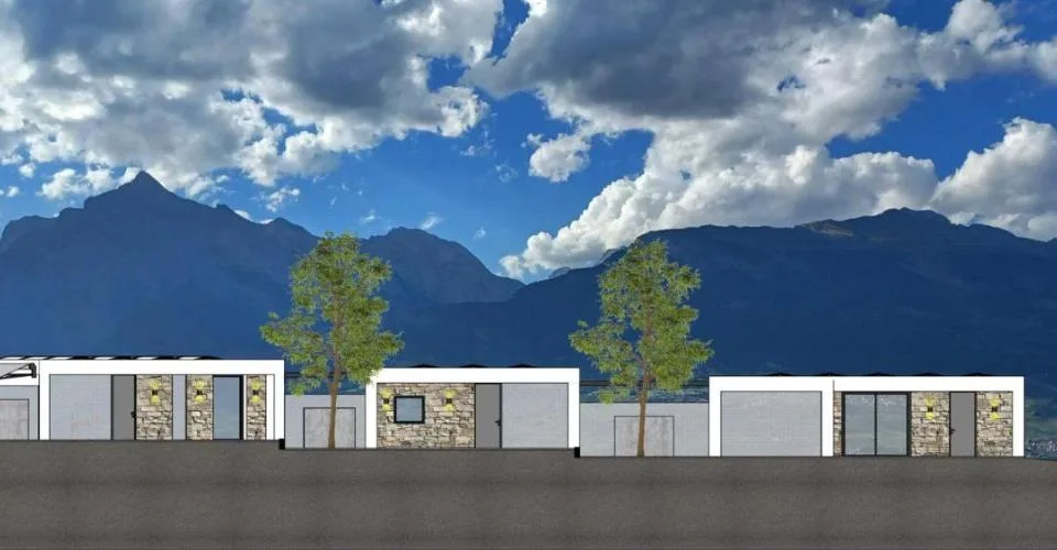 Villa neuve ? Panorama exceptionnel sur les Alpes