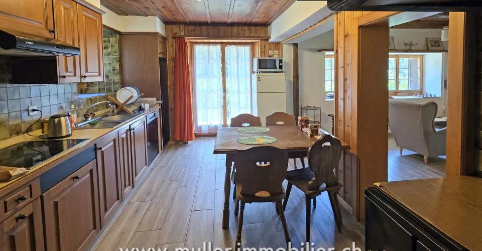 Spacieux chalet, vue sur les Dents du Midi à Champéry – foto 5 di 15