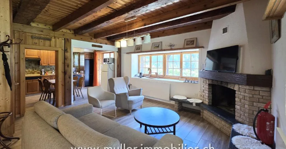 Spacieux chalet, vue sur les Dents du Midi à Champéry – foto 3 di 15