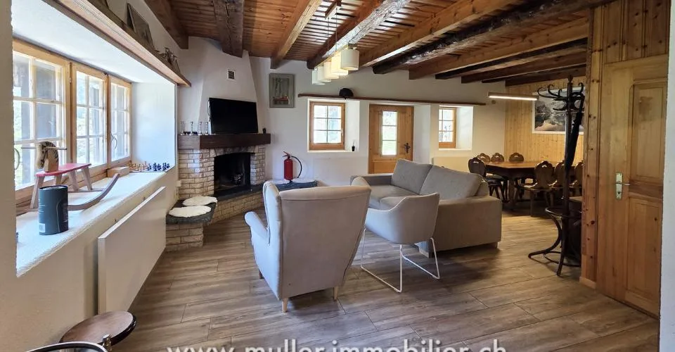 Spacieux chalet, vue sur les Dents du Midi à Champéry – foto 6 di 15