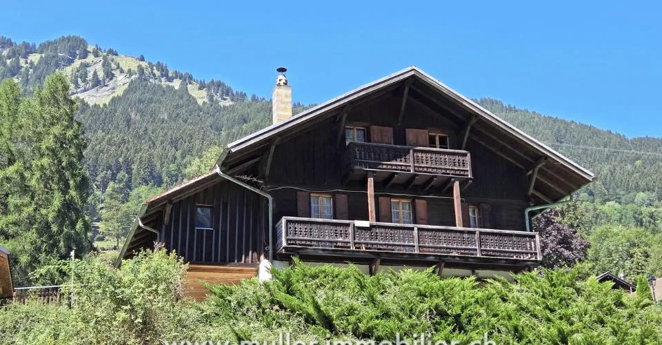 Spacieux chalet, vue sur les Dents du Midi à Champéry – foto 12 di 15