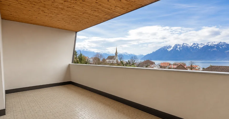 Attique d’exception avec espace polyvalent de 30 m² au cœur du Lavaux