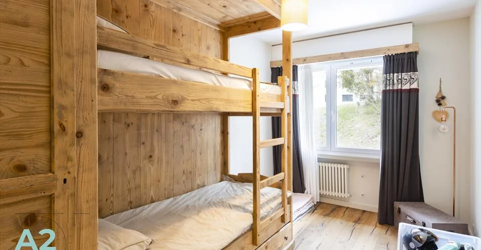 APPARTEMENT SKI-IN-SKI-OUT DE 4,5 PCES EN REZ-DE-JARDIN AVEC TERRASSE – foto 10 di 12