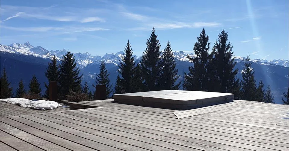 LOCATION Semaine Chalet familiale avec vue panoramique sur les Alpes
