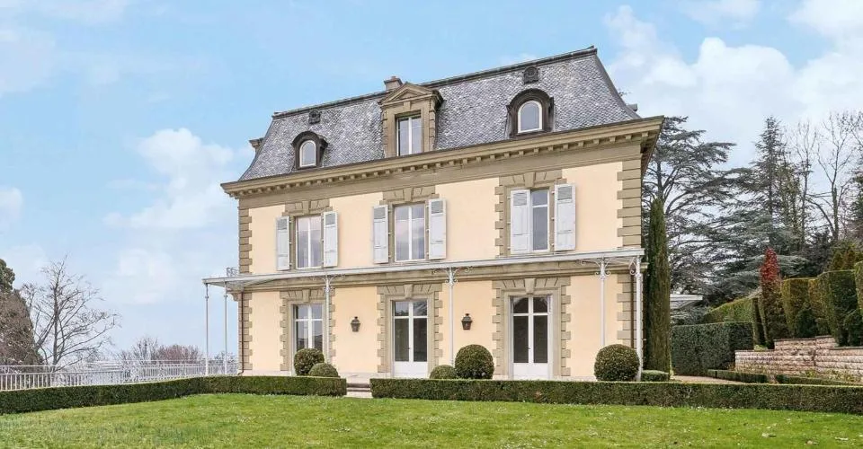 Superbe propriété sur le quai de Cologny avec piscine et vue lac – Foto 2 von 13