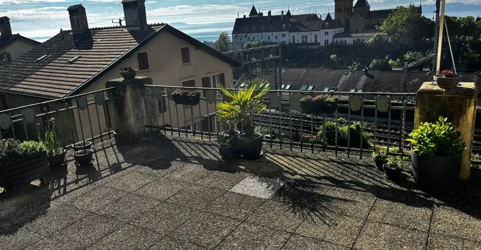Appartement 2,5 pièces avec grande terrasse