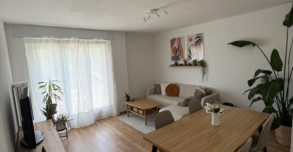A louer: appartement 3 pièces avec balcon - Collège 5