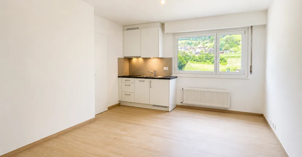 Studio sans balcon en cours de rénovation - Arvel 18