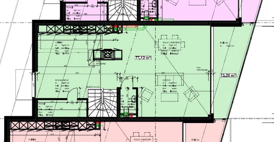 Grand duplex de 154m2 aux portes de Genève