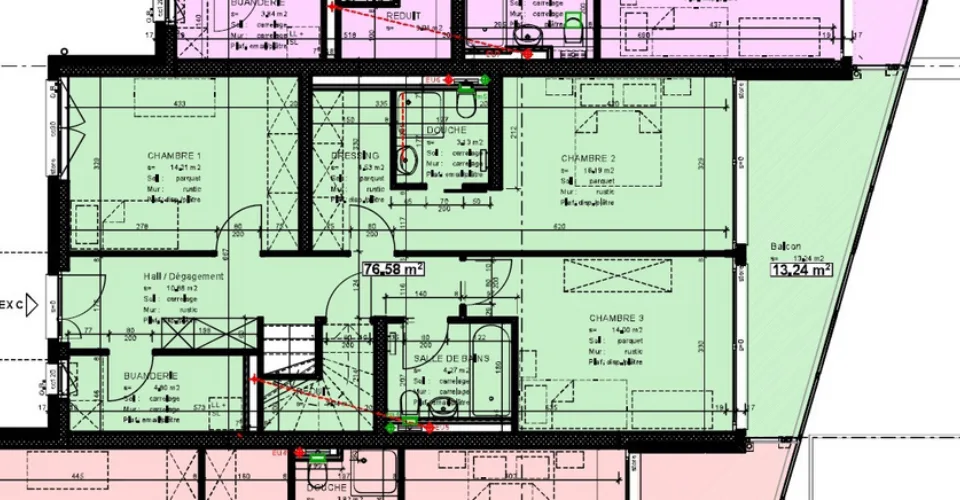 Grand duplex de 154m2 aux portes de Genève