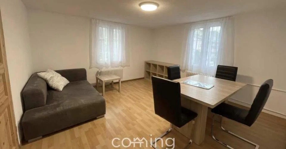 Wyssachen - Appartement de 2 pièces entièrement meublé dans un environnement naturel calme, il suffit d'emménager