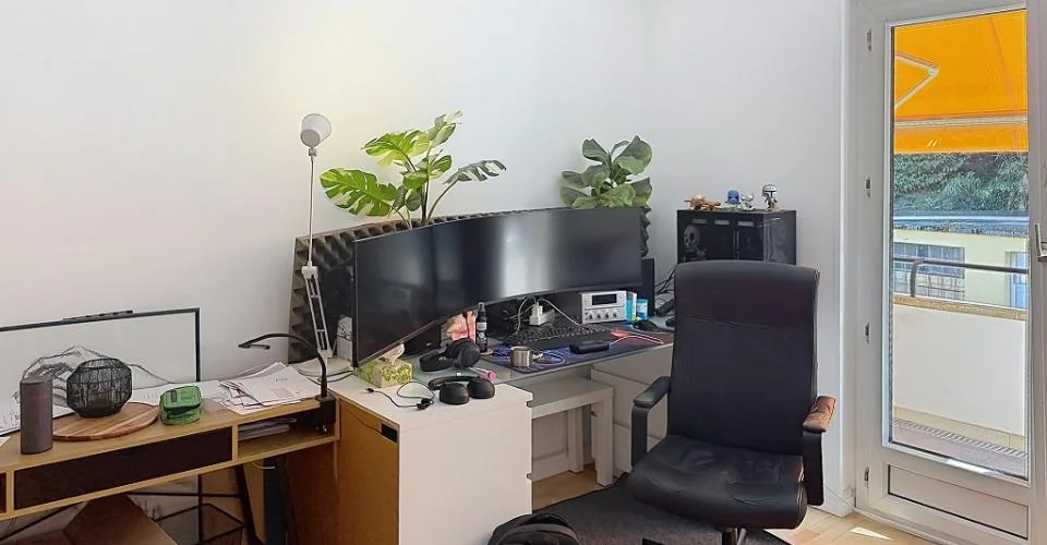 Dans un petit immeuble à Rolle un appartement de 3 pièces au rez-supérieur
