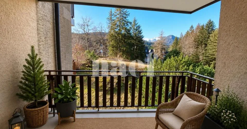 Appartement de 4 pièces au 1er étage avec 2 balcons