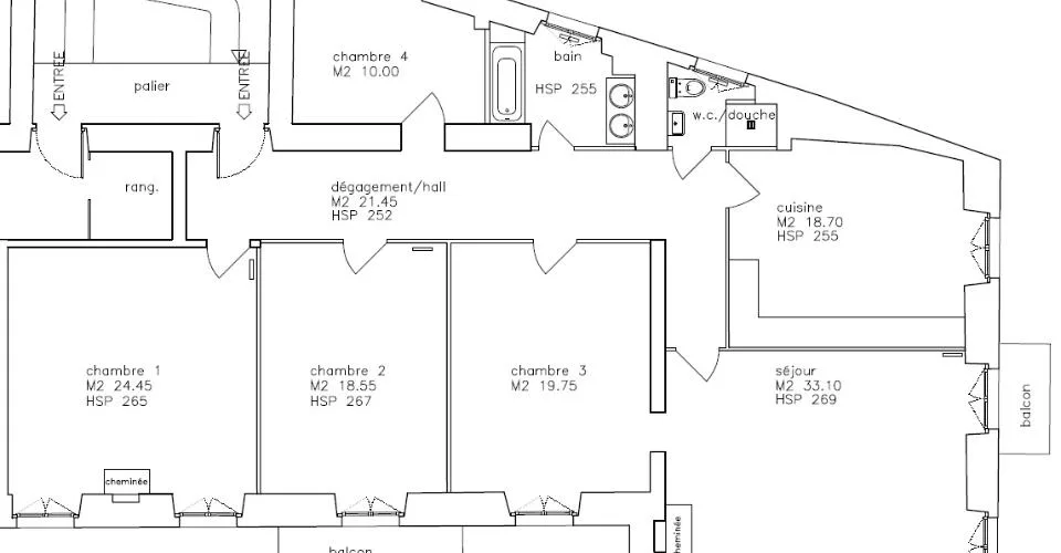 Grand appartement avec cachet, vue sur le lac et p.p. ext. disponible