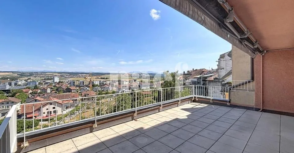 Terrasse avec vue imprenable
